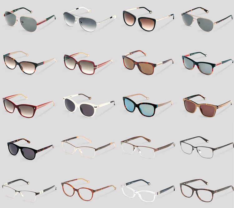 Carolina Herrera designer eyeglass frames